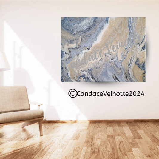 Bristol Bay Original Acrylic Abstract Painting