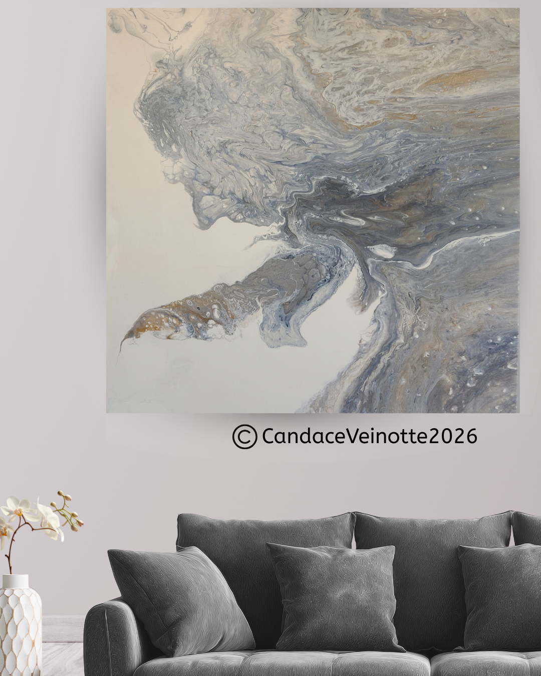 Journey || Original Acrylic Abstract Painting