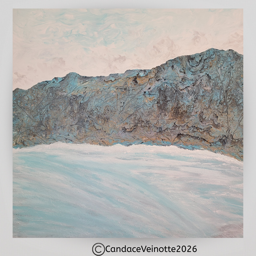 Beyond The Shore V Original Acrylic Abstract Painting