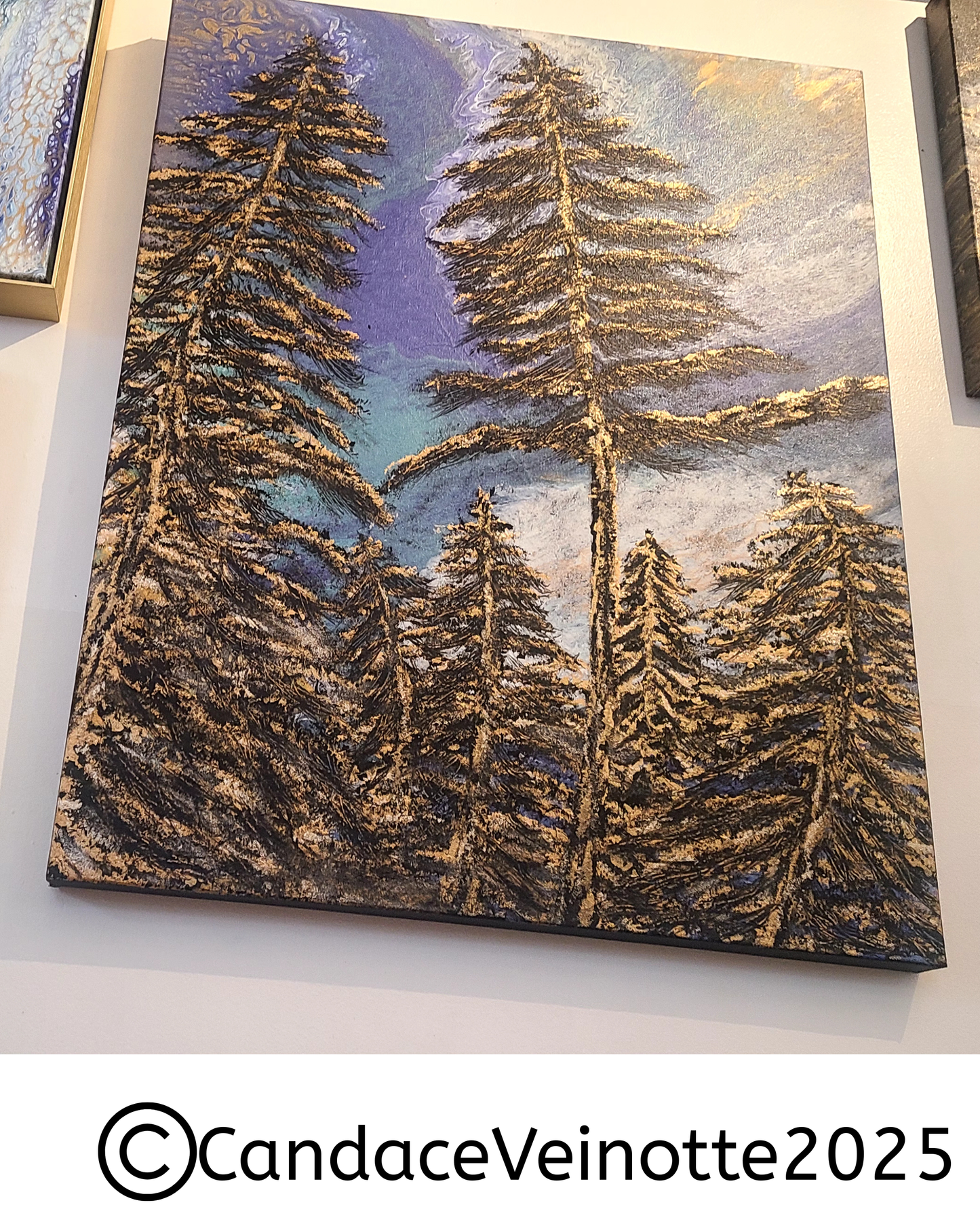 Happy Place Original Acrylic Abstract Painting