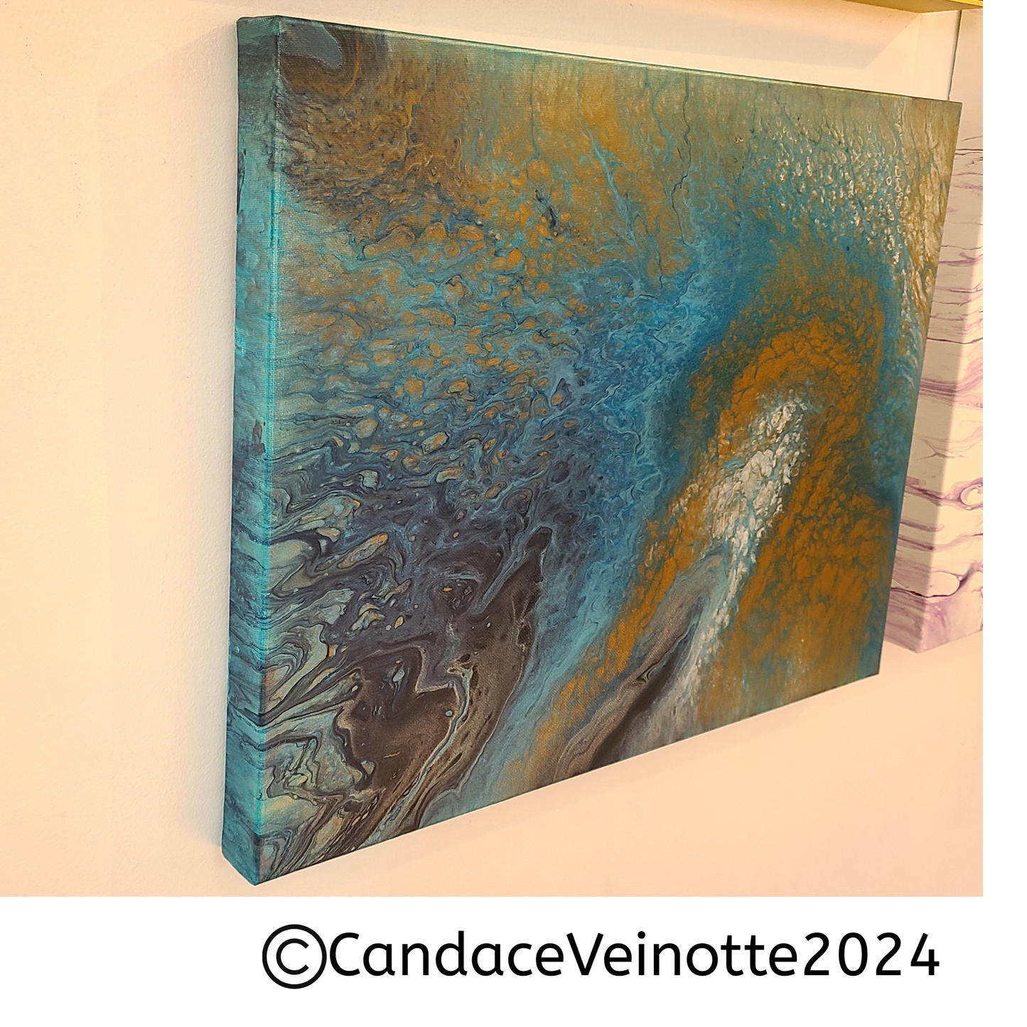 Mazu Original Acrylic Abstract Painting