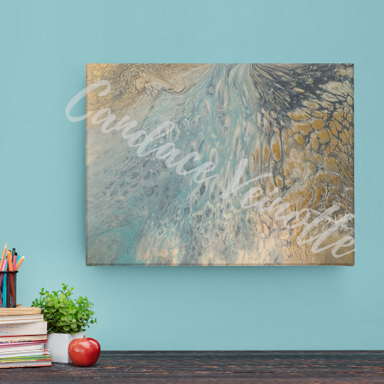 Broadley Bay Original Acrylic Abstract Painting