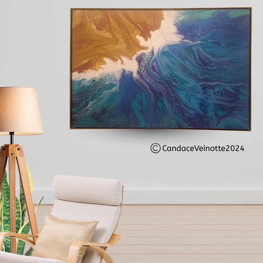 Journey Original Abstract Painting