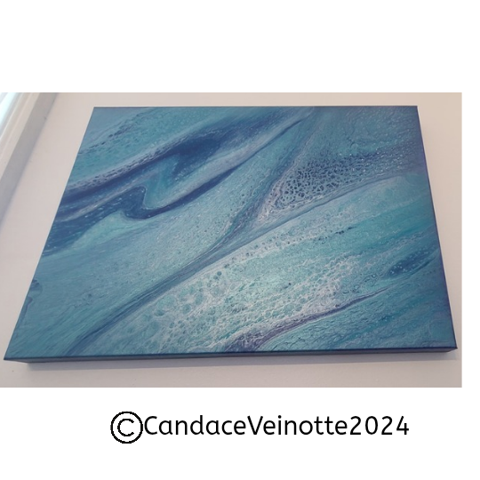 Undertow Original Acrylic Abstract Painting