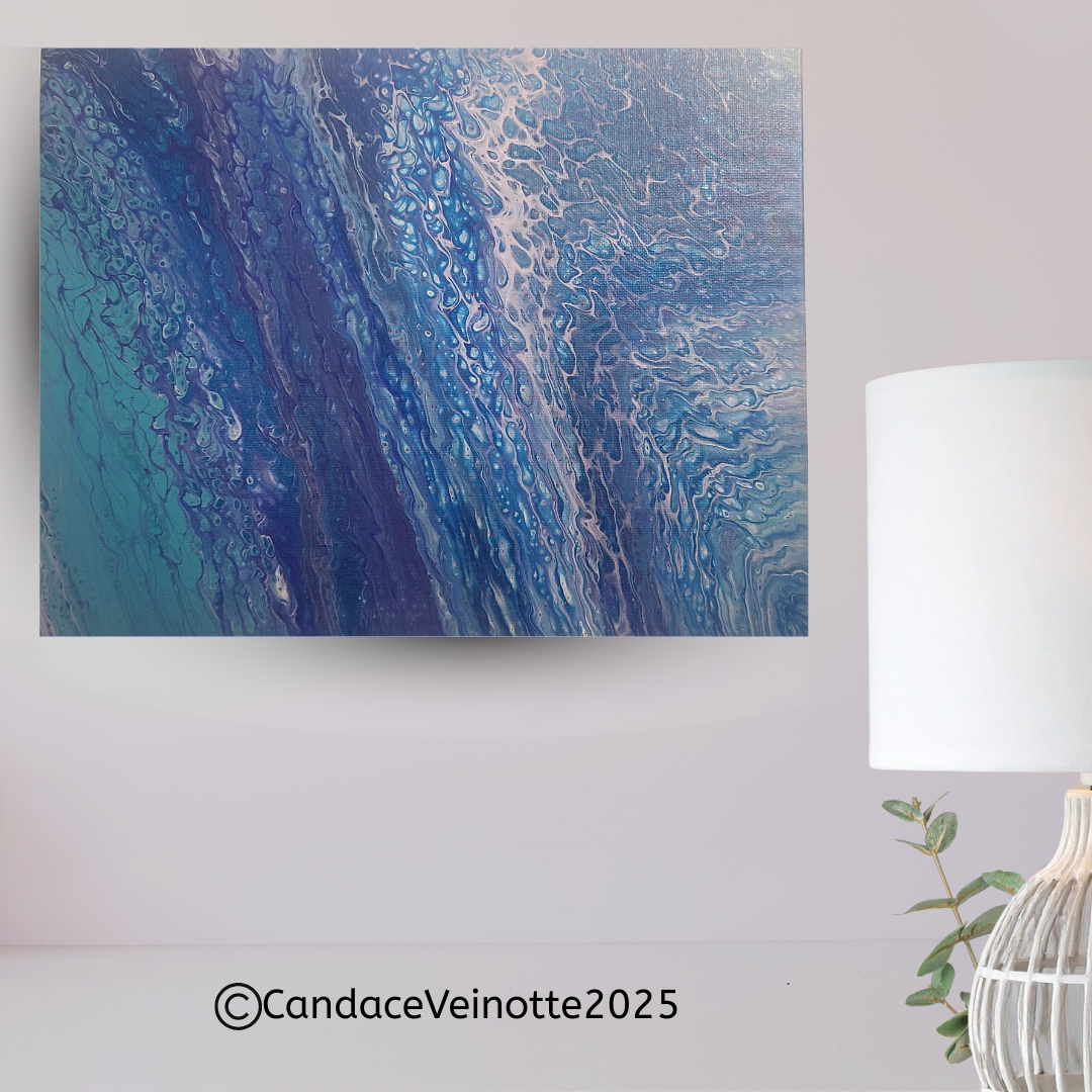 Electric Original Abstract Painting