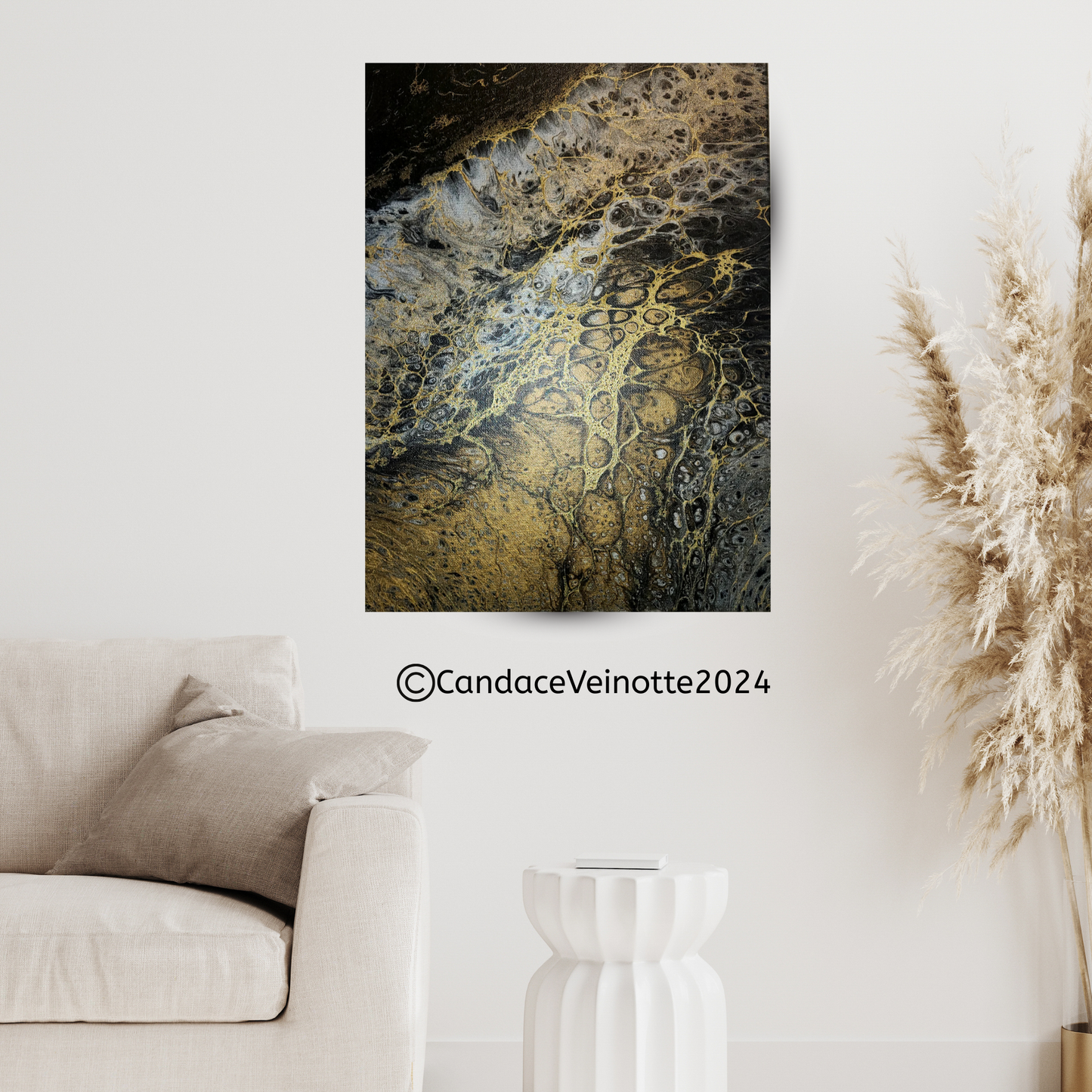 Fierce ll Original Acrylic Abstract Painting