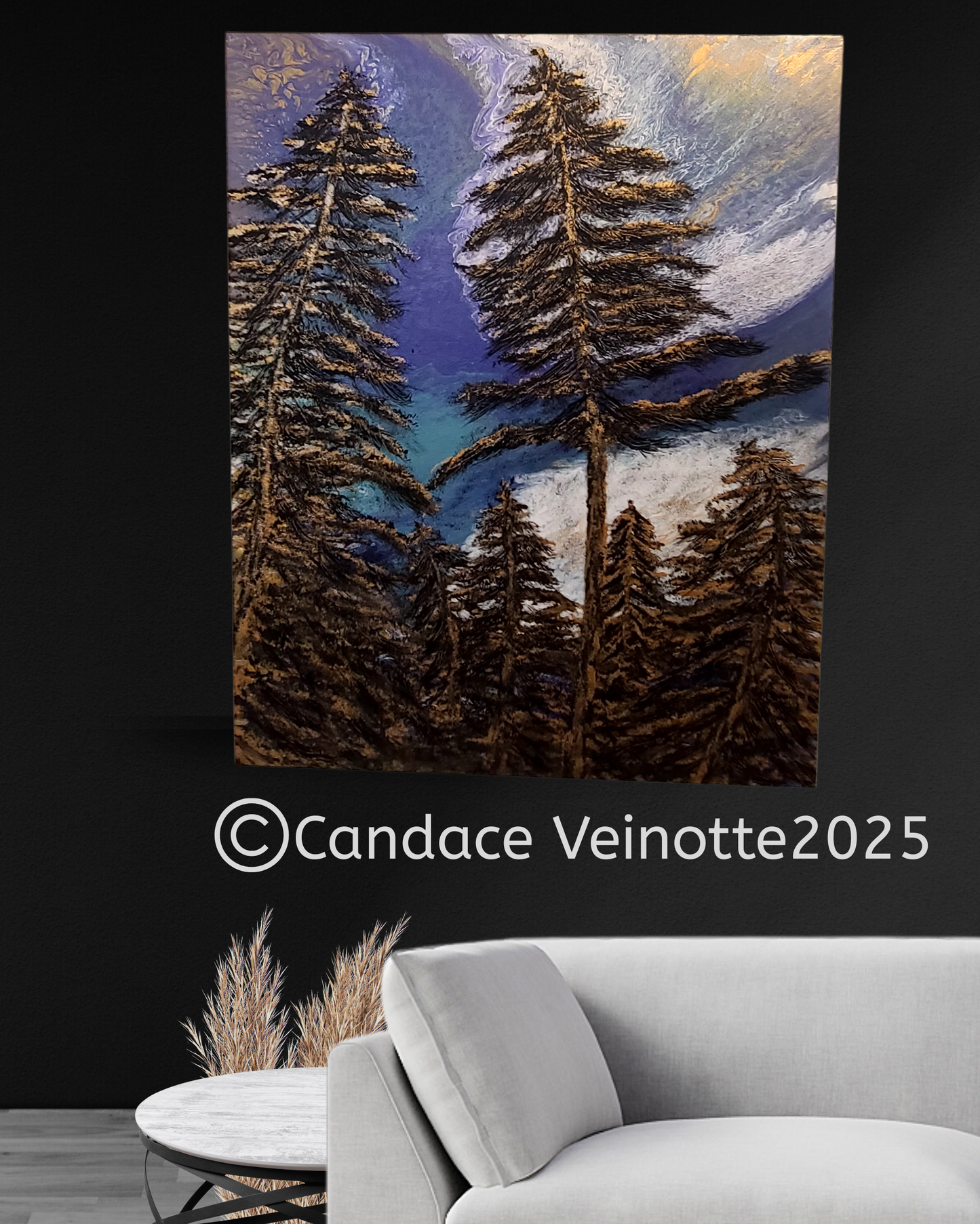 Happy Place Original Acrylic Abstract Painting