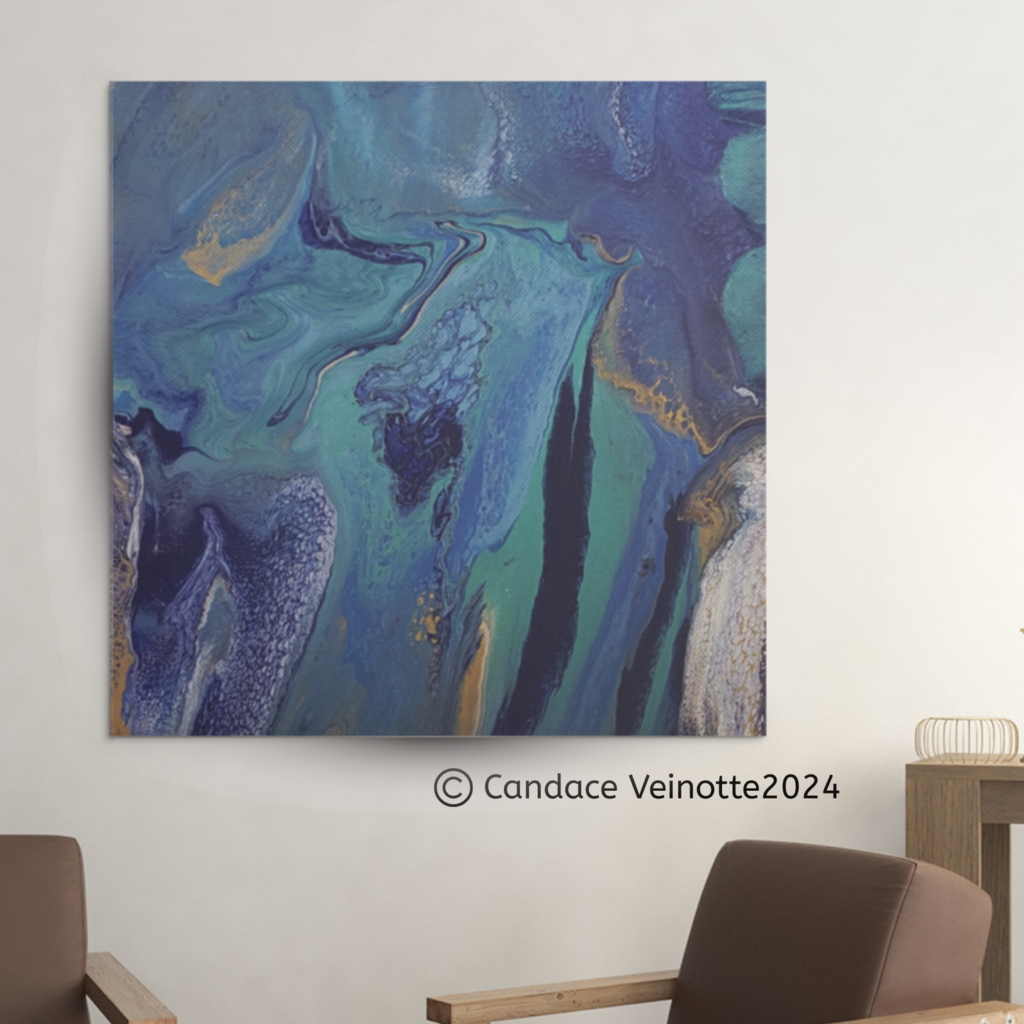 Alara  Original Acrylic Abstract Painting