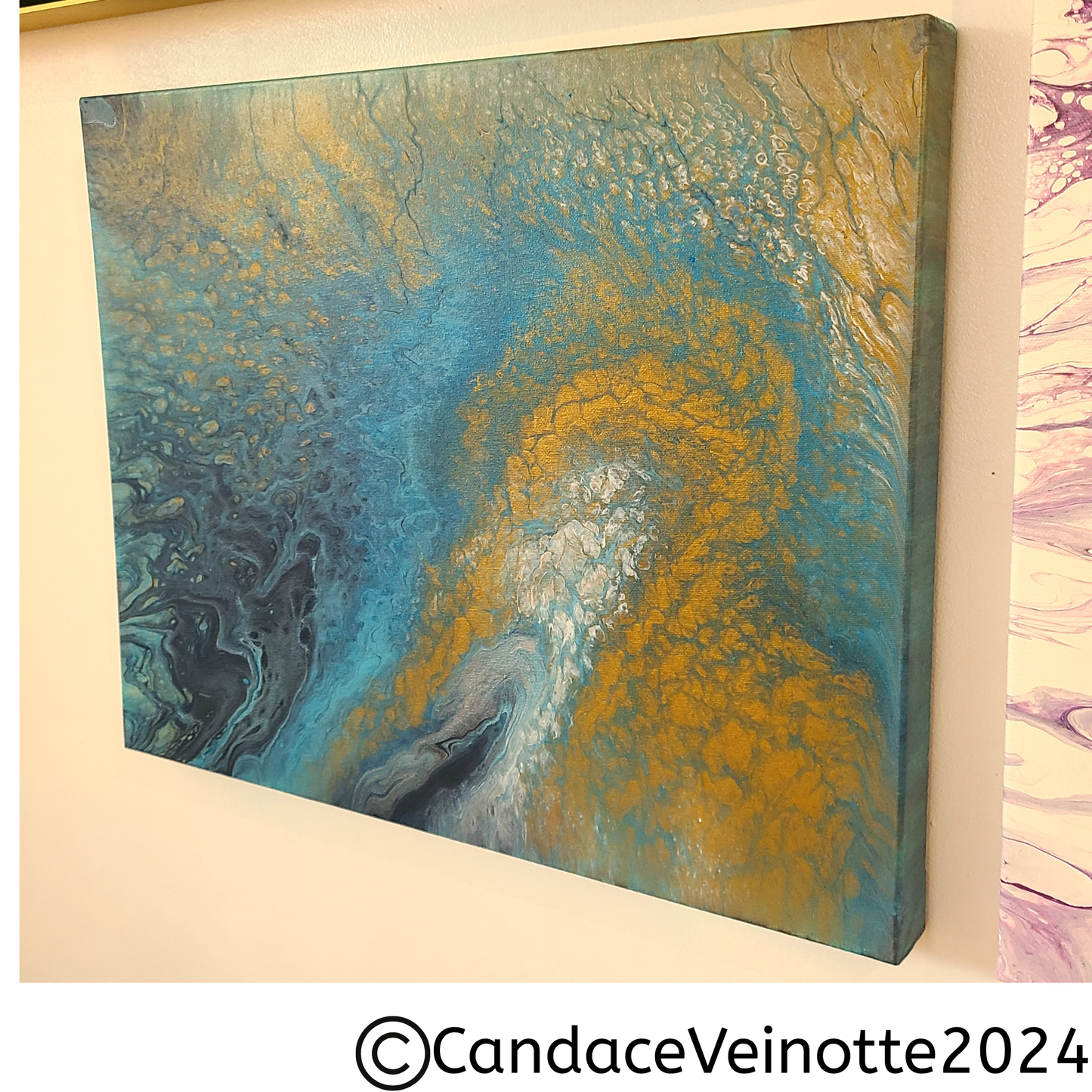 Mazu Original Acrylic Abstract Painting