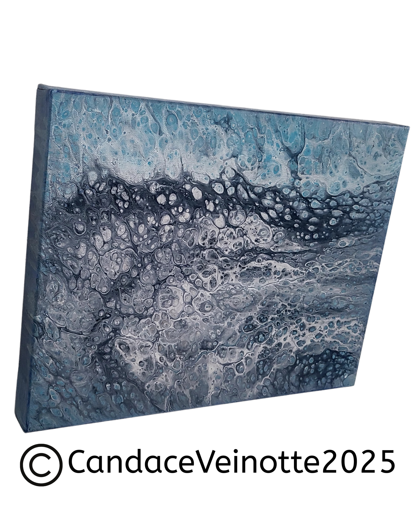 Rivers Edge Original Acrylic Abstract Painting