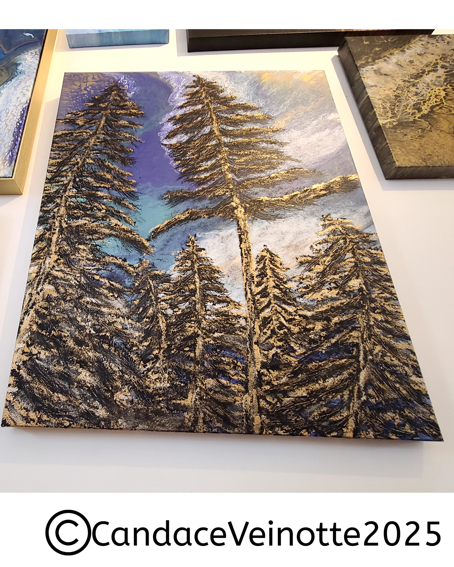 Happy Place Original Acrylic Abstract Painting