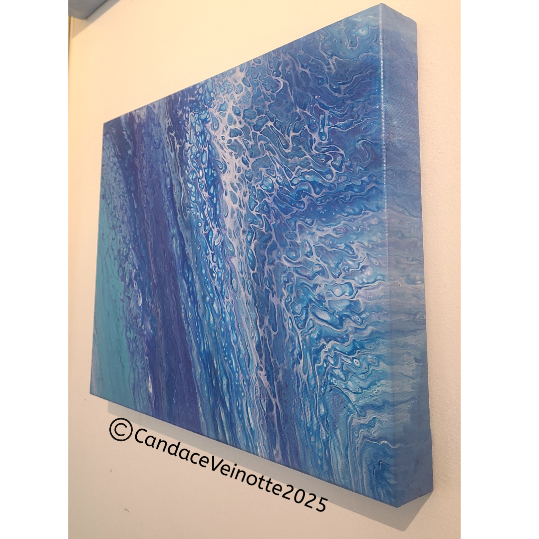 Electric Original Abstract Painting