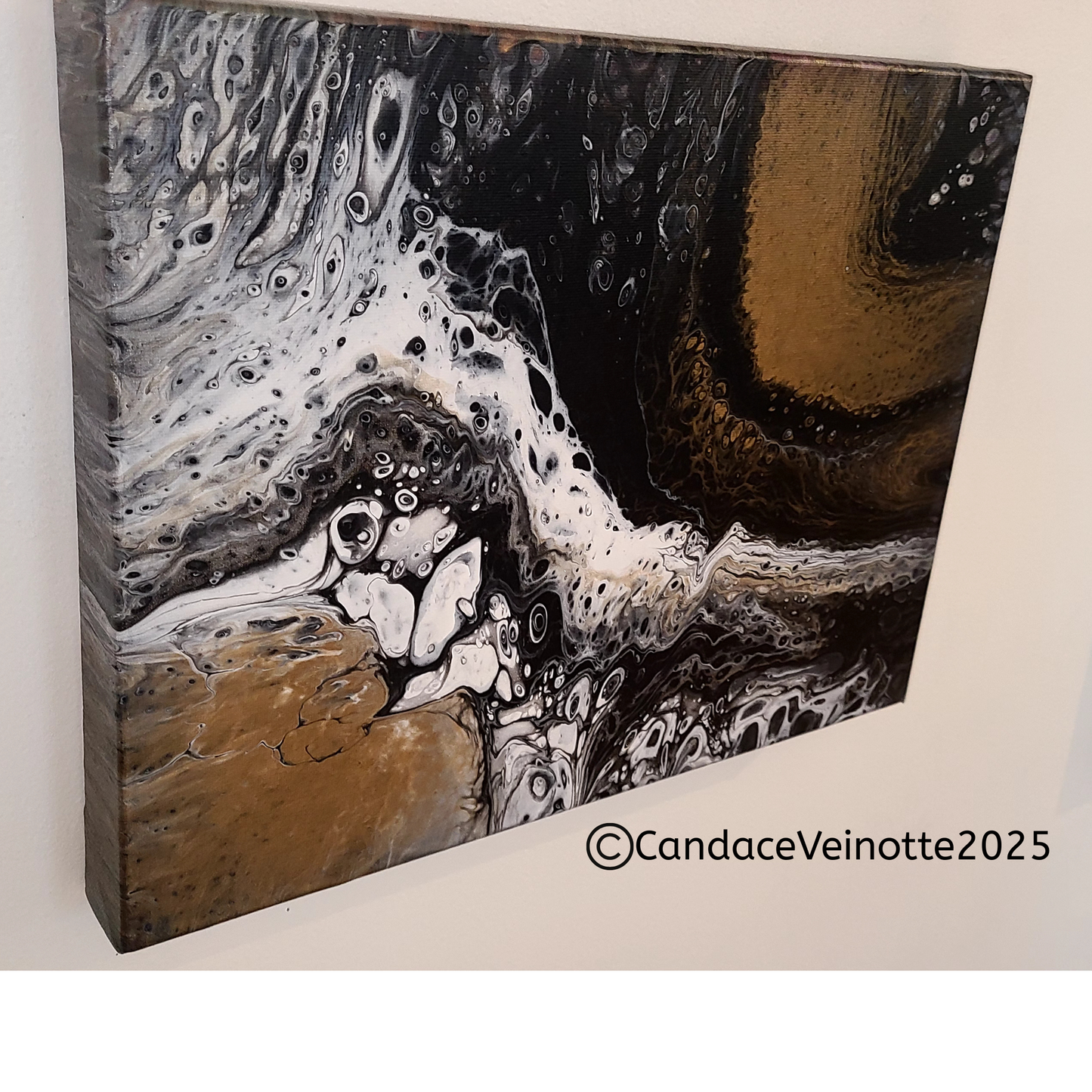 Horseshoe Cove Original Acrylic Abstract Painting