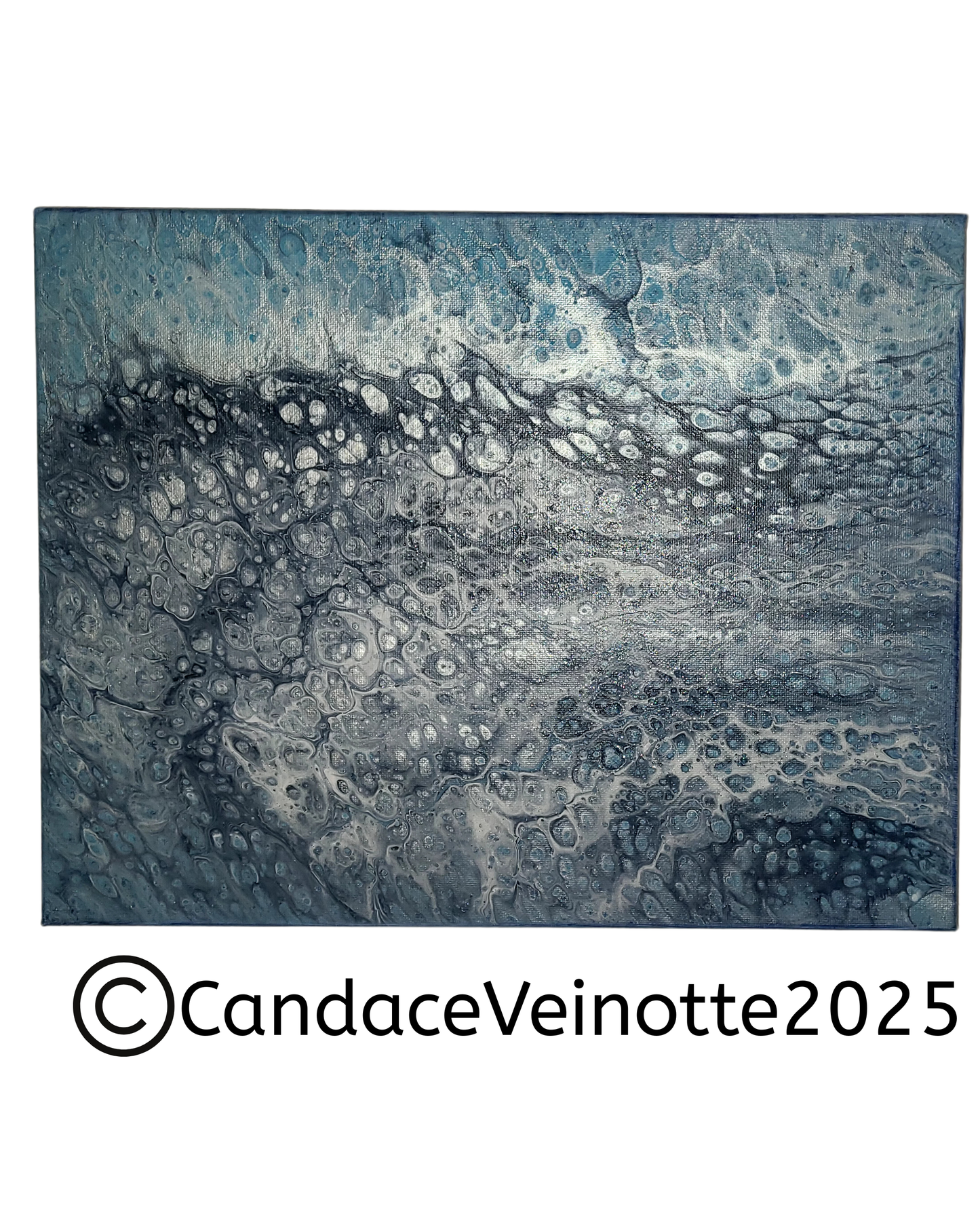 Rivers Edge Original Acrylic Abstract Painting