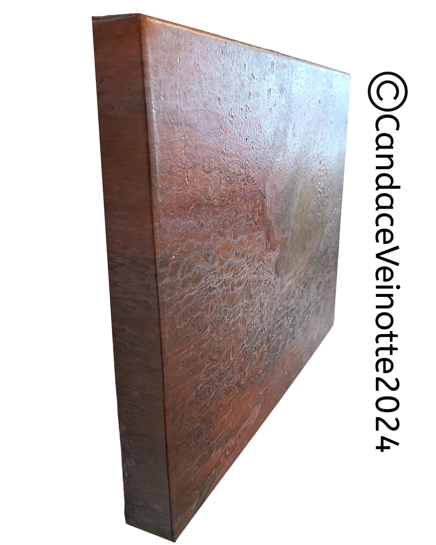 Mars Original Acrylic Abstract Painting