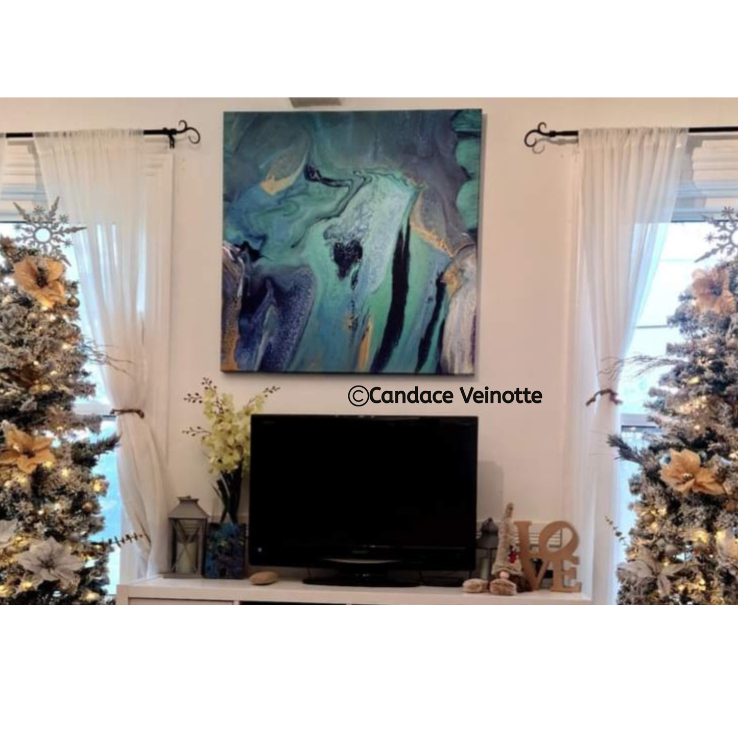 Alara  Original Acrylic Abstract Painting