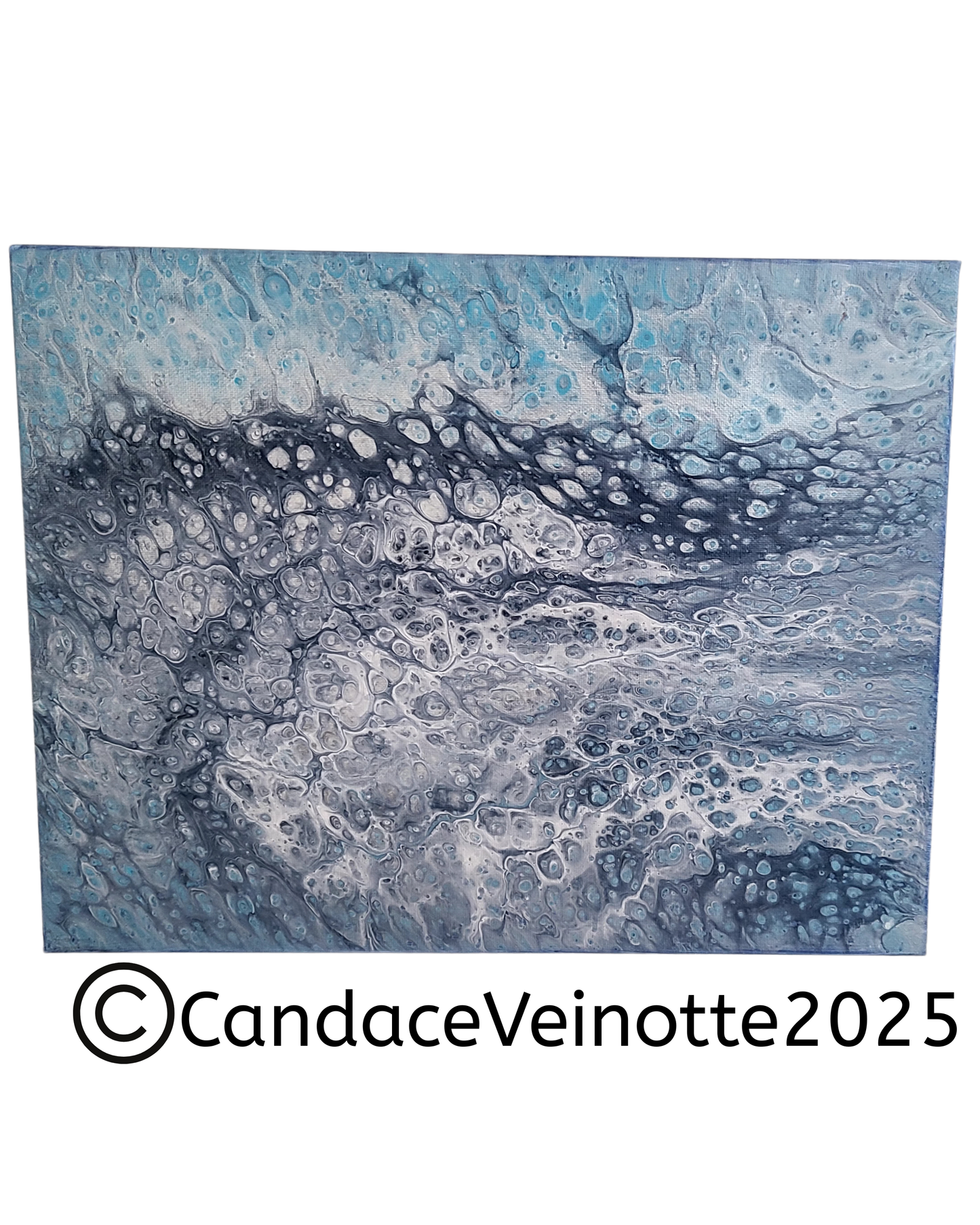 Rivers Edge Original Acrylic Abstract Painting