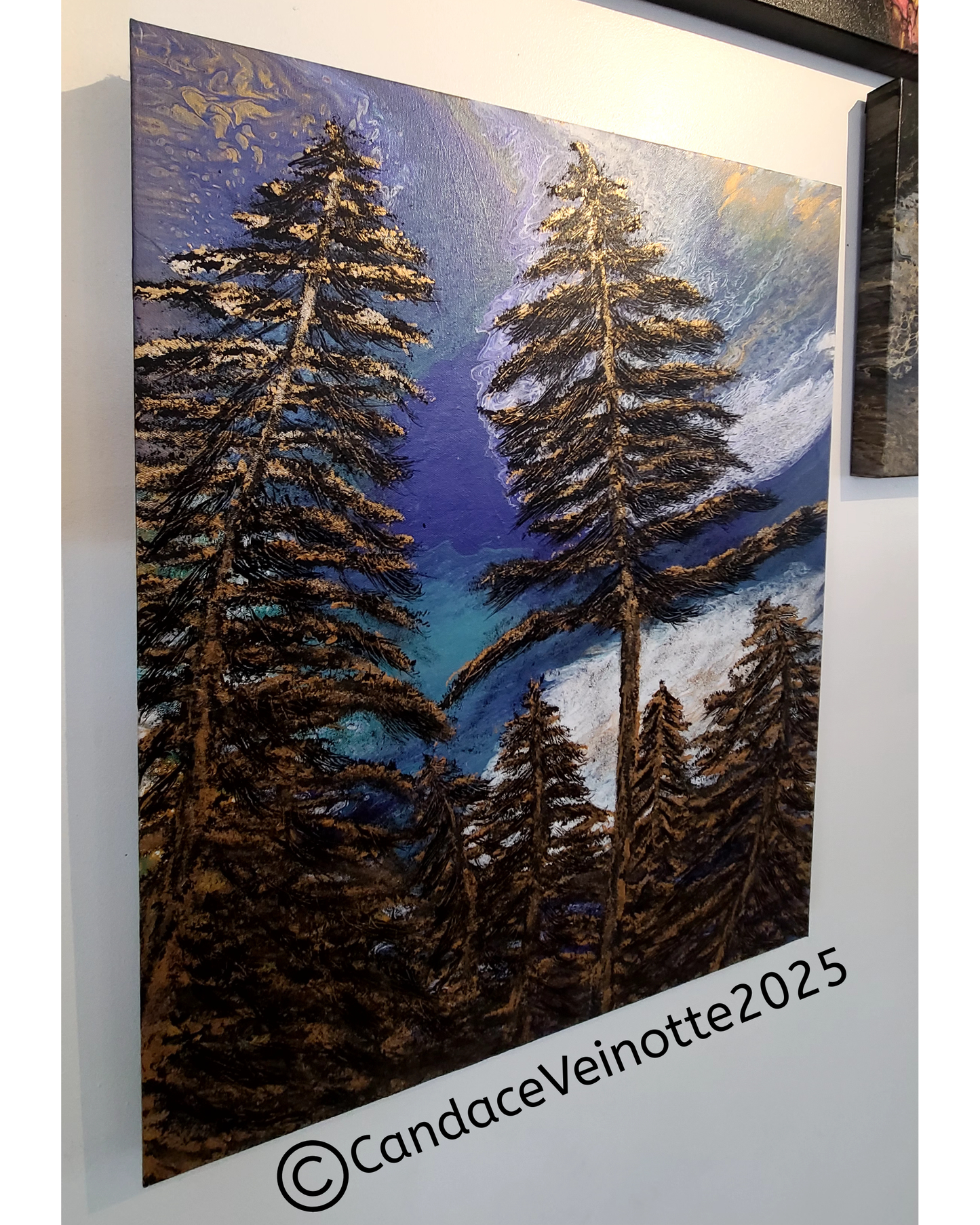 Happy Place Original Acrylic Abstract Painting