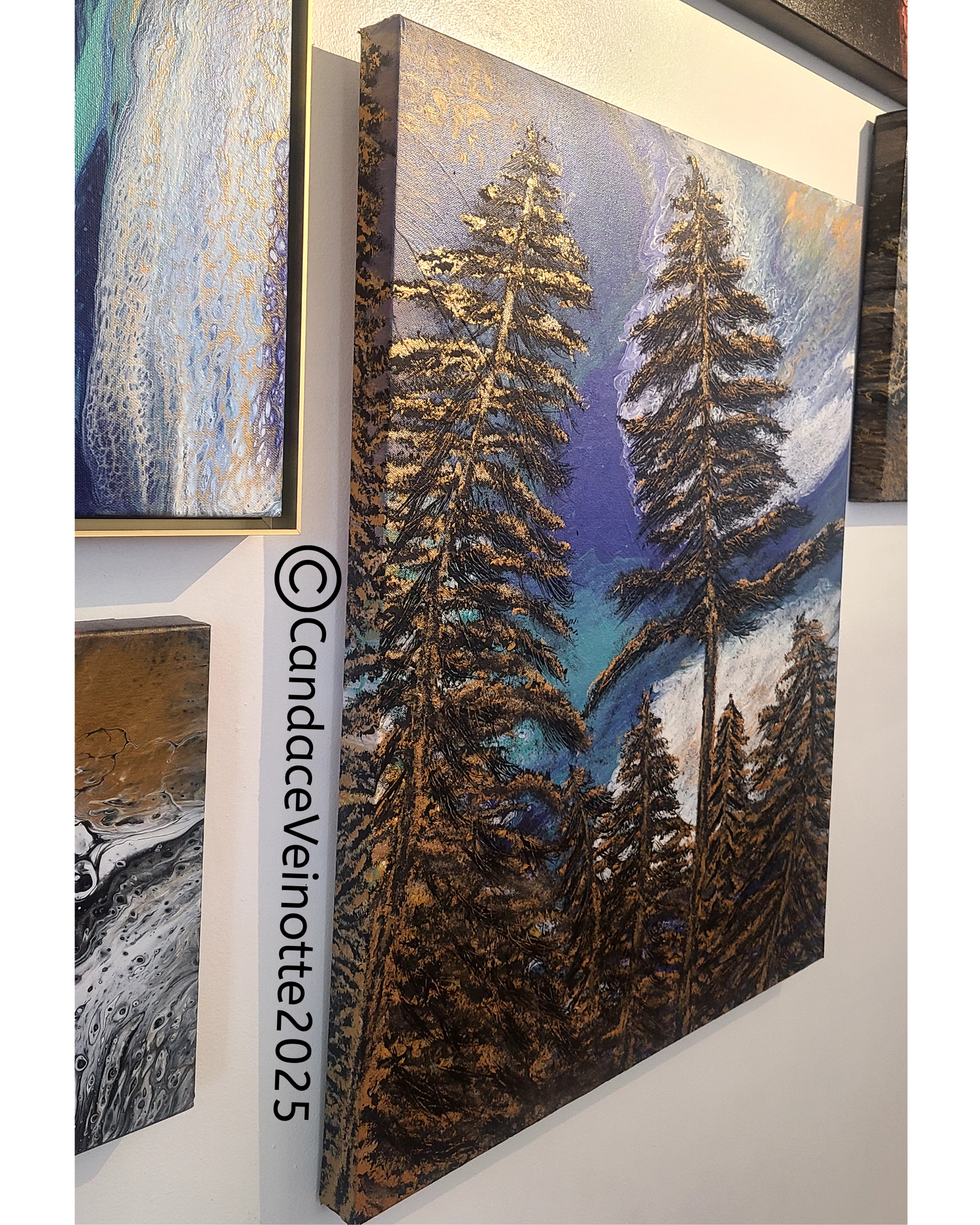 Happy Place Original Acrylic Abstract Painting