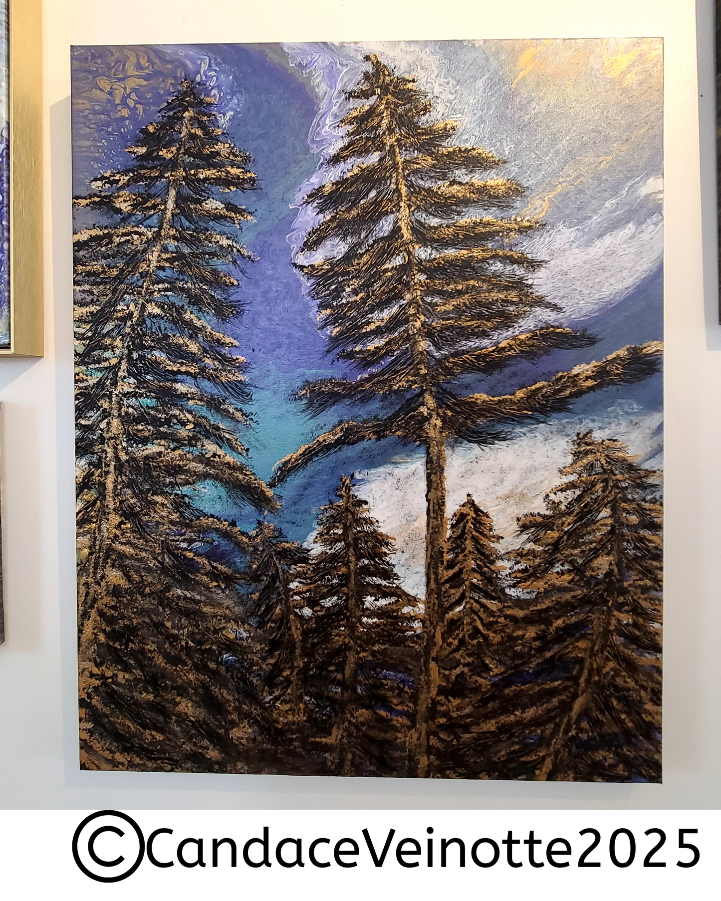 Happy Place Original Acrylic Abstract Painting