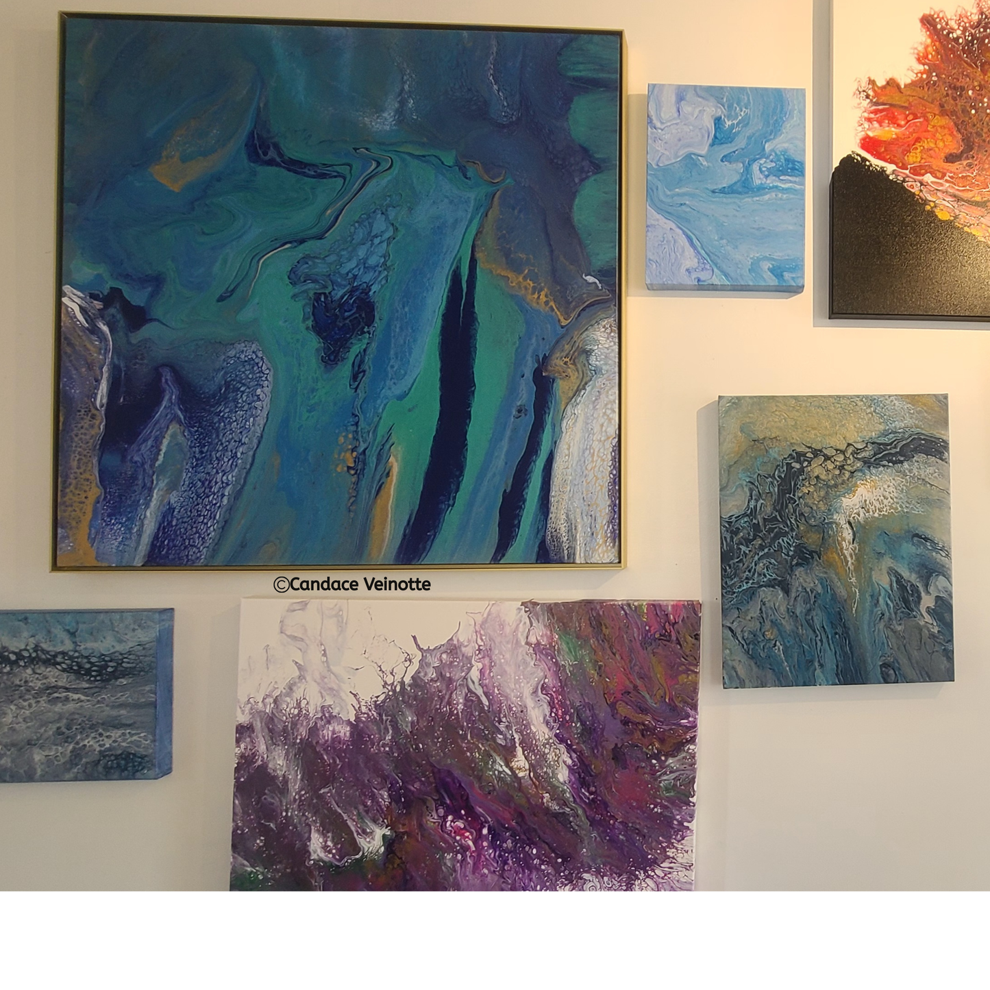 Alara  Original Acrylic Abstract Painting