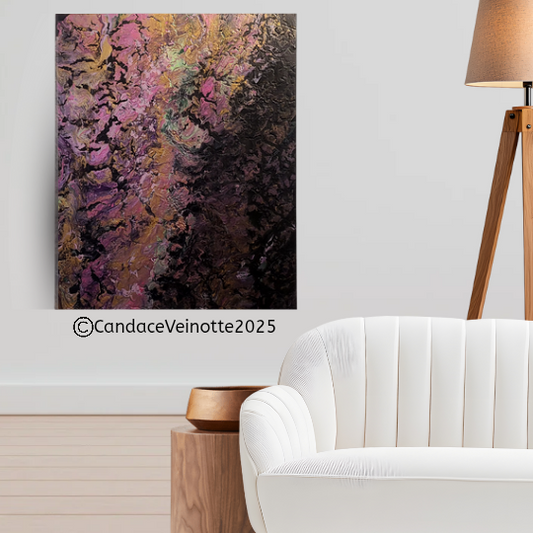 Beautiful Mess Original Acrylic Abstract Painting