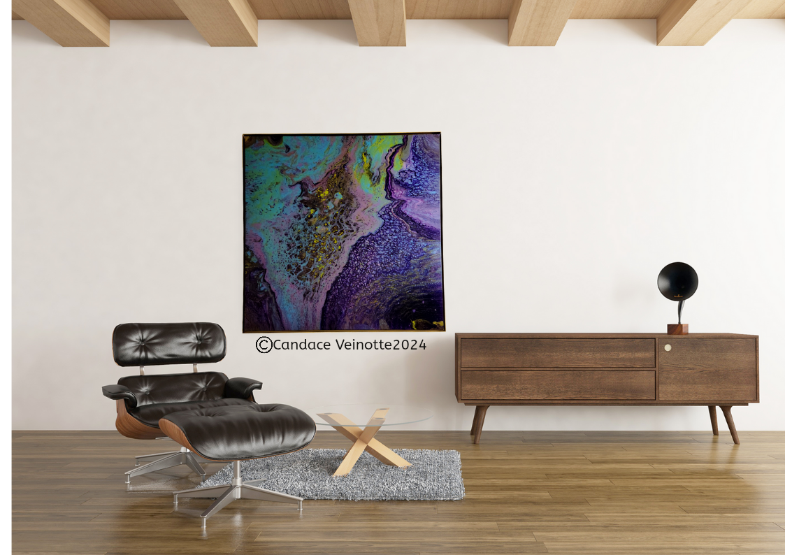 Baja Original Acrylic Abstract Painting