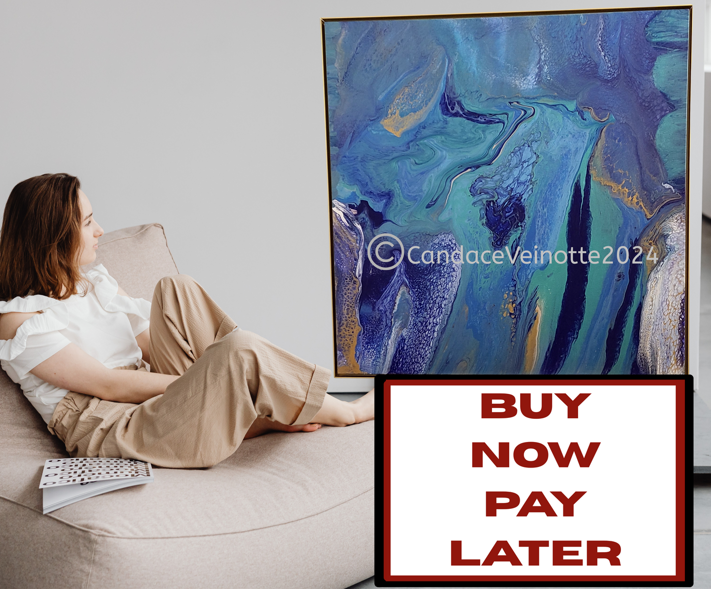 Alara  Original Acrylic Abstract Painting