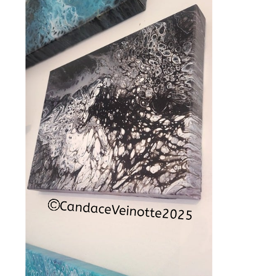 Echoes Of The Stream Original Acrylic Abstract Painting