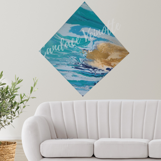 Riptide Original Acrylic Abstract Painting