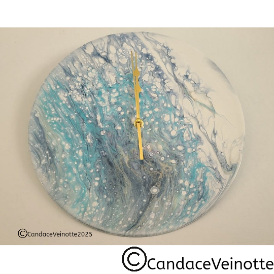 Serene Art Wall Clock