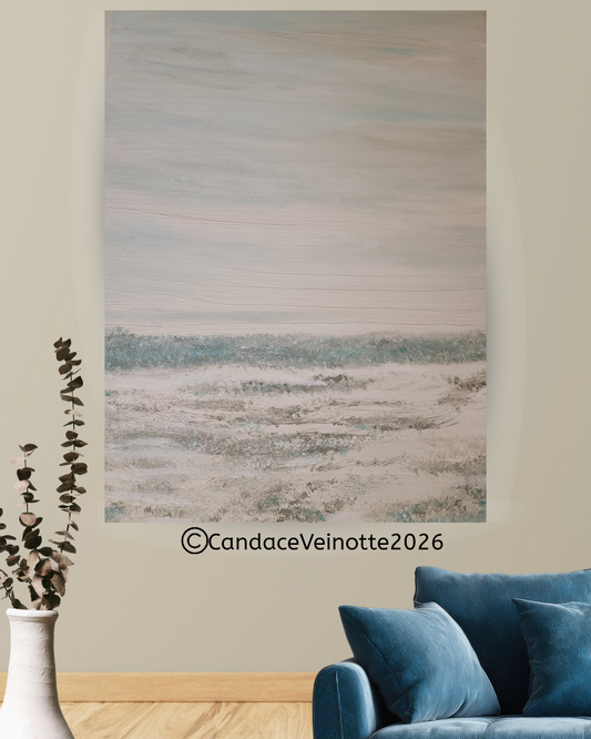 Serenity  Original Acrylic Abstract Painting