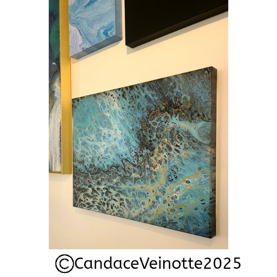 Tides of Reverie Original Acrylic Abstract Painting