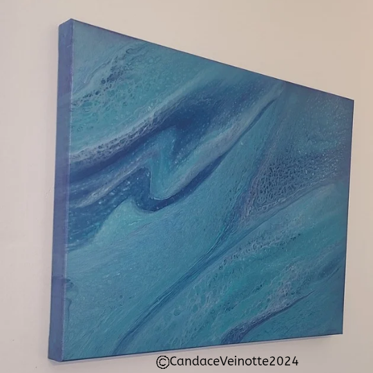 Undertow Original Acrylic Abstract Painting