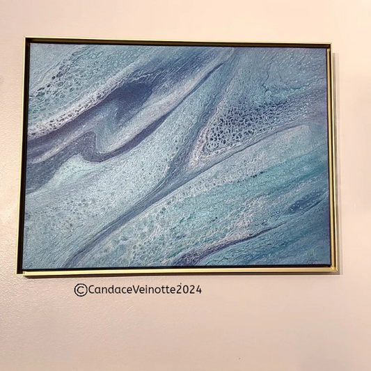 Undertow Original Acrylic Abstract Painting