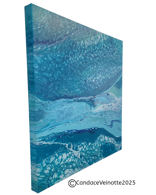 Wake Original Acrylic Abstract Painting