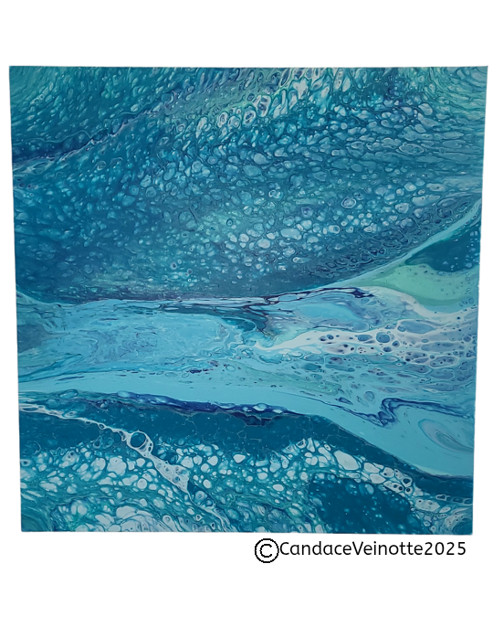 Wake Original Acrylic Abstract Painting