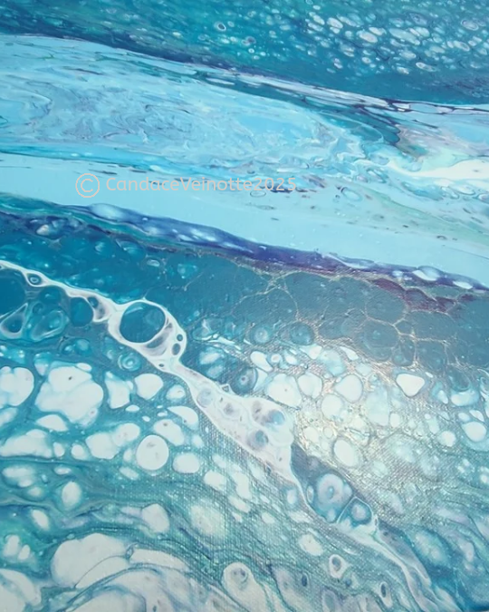 Wake Original Acrylic Abstract Painting