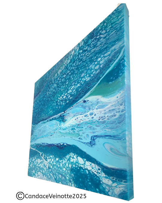 Wake Original Acrylic Abstract Painting